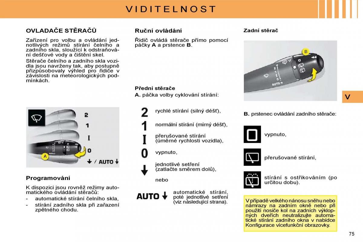 Citroen C4 I 1 owners manual navod k obsludze / page 67