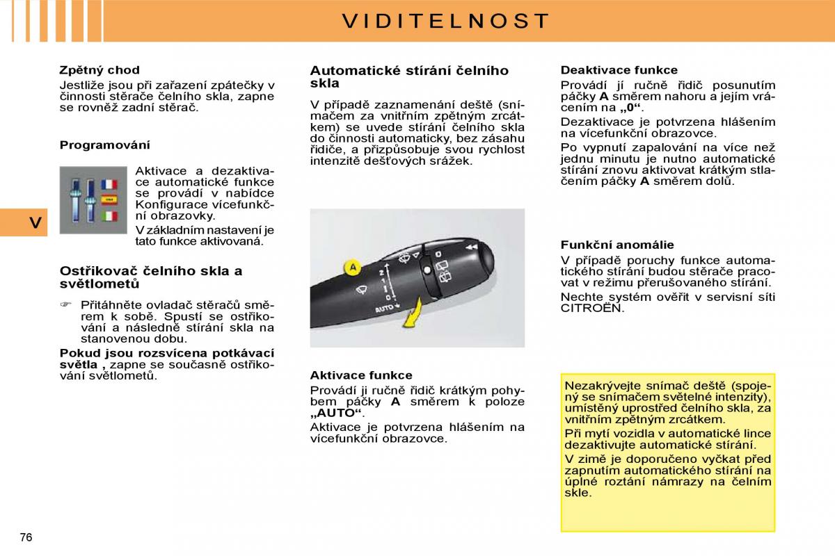 Citroen C4 I 1 owners manual navod k obsludze / page 68