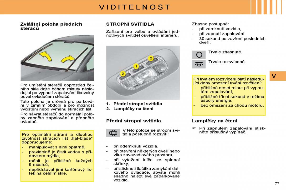 Citroen C4 I 1 owners manual navod k obsludze / page 69