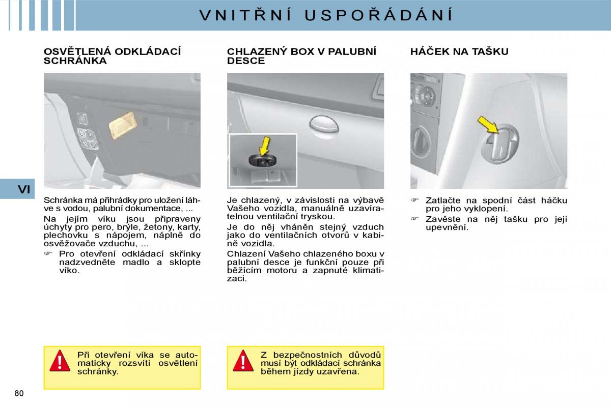 Citroen C4 I 1 owners manual navod k obsludze / page 73