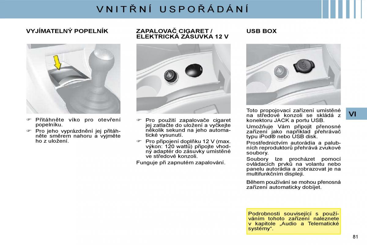 Citroen C4 I 1 owners manual navod k obsludze / page 74