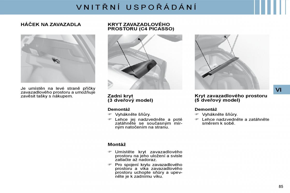 Citroen C4 I 1 owners manual navod k obsludze / page 86