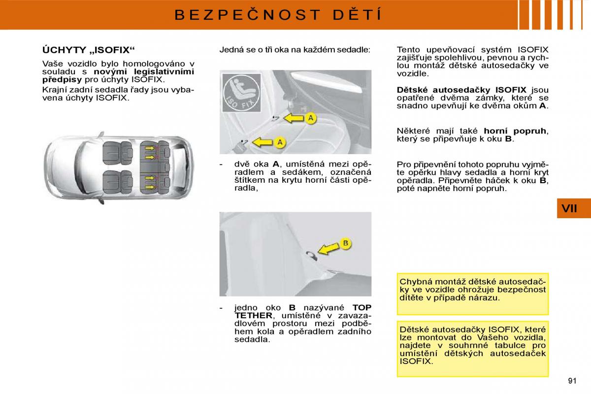 Citroen C4 I 1 owners manual navod k obsludze / page 94