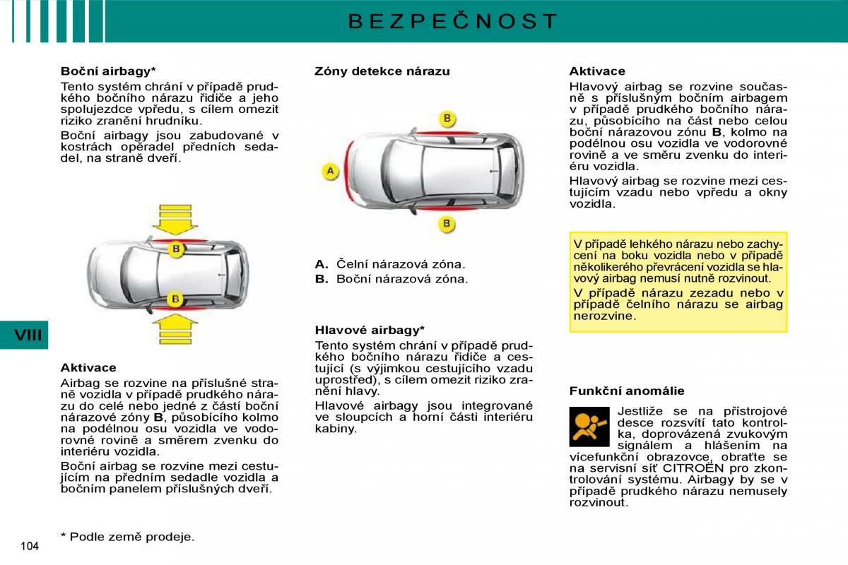 Citroen C4 I 1 owners manual navod k obsludze / page 108