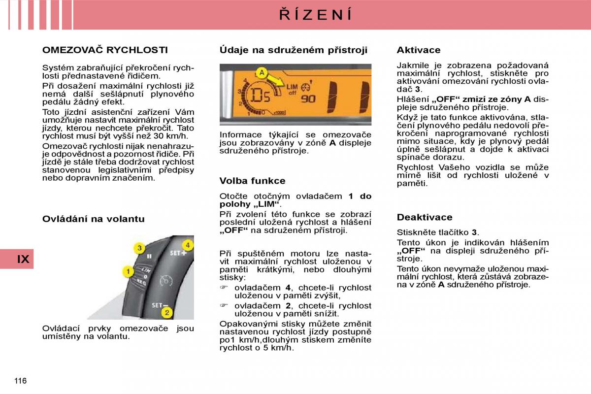 Citroen C4 I 1 owners manual navod k obsludze / page 121