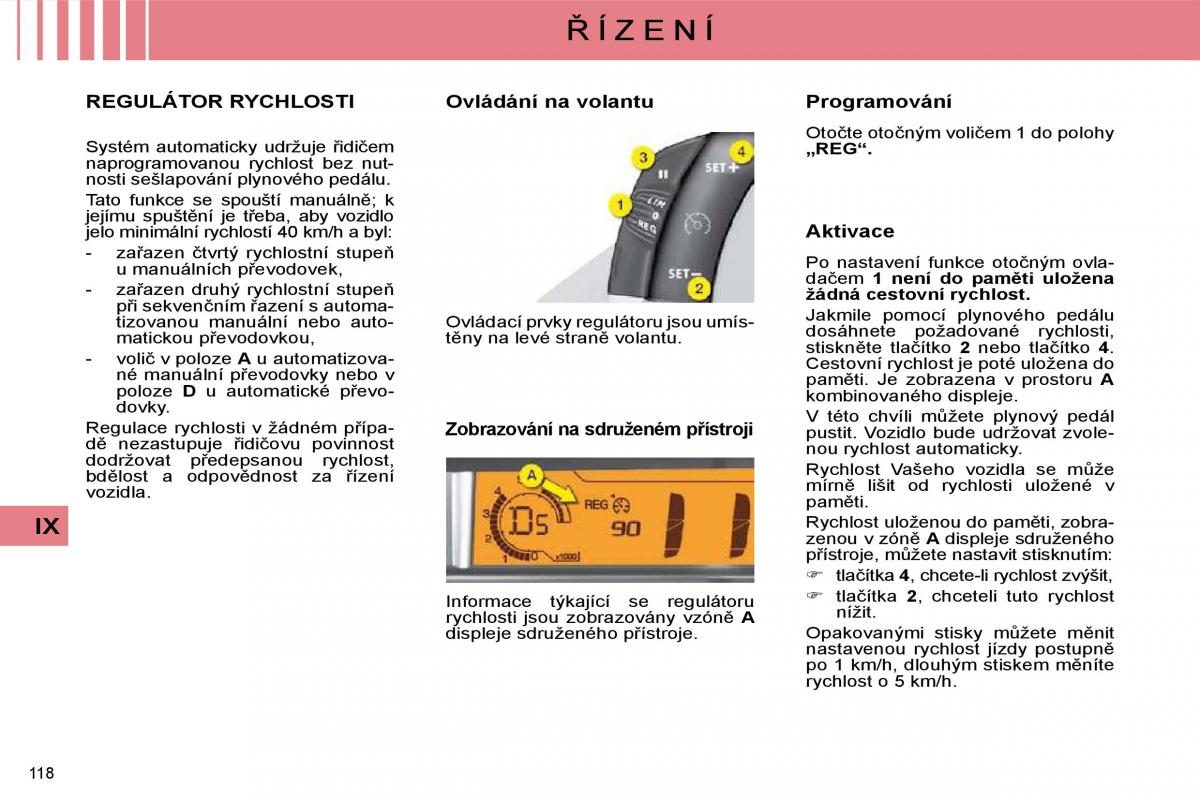 Citroen C4 I 1 owners manual navod k obsludze / page 123