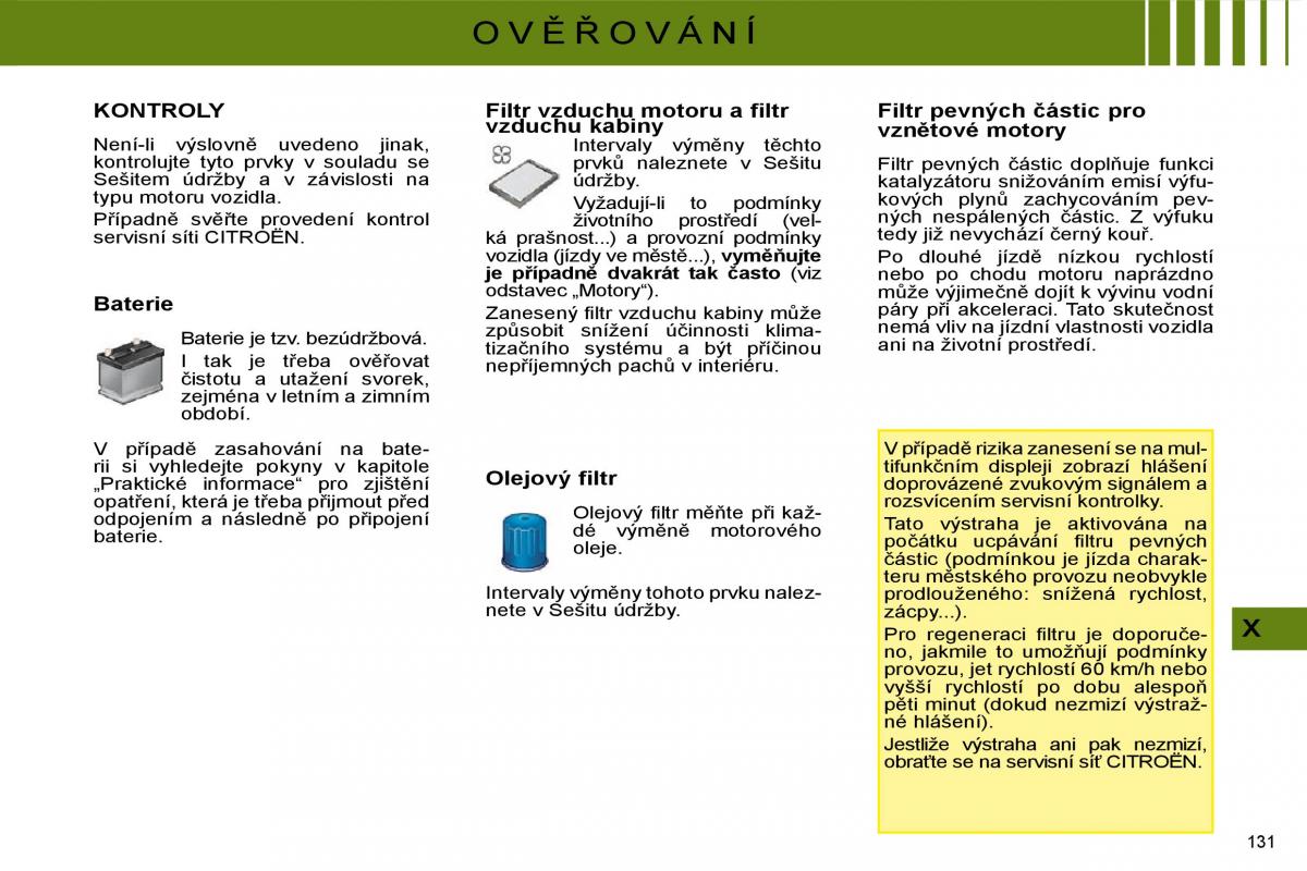 Citroen C4 I 1 owners manual navod k obsludze / page 135