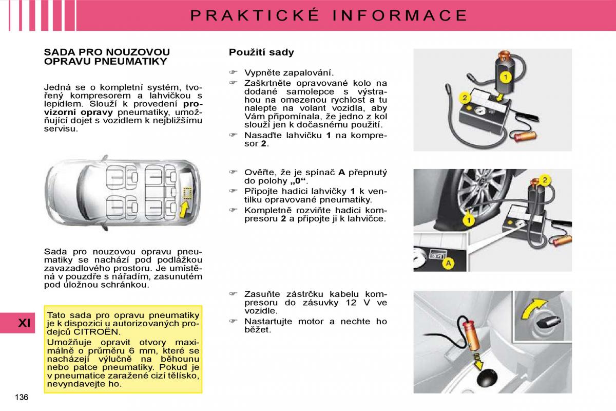 Citroen C4 I 1 owners manual navod k obsludze / page 141