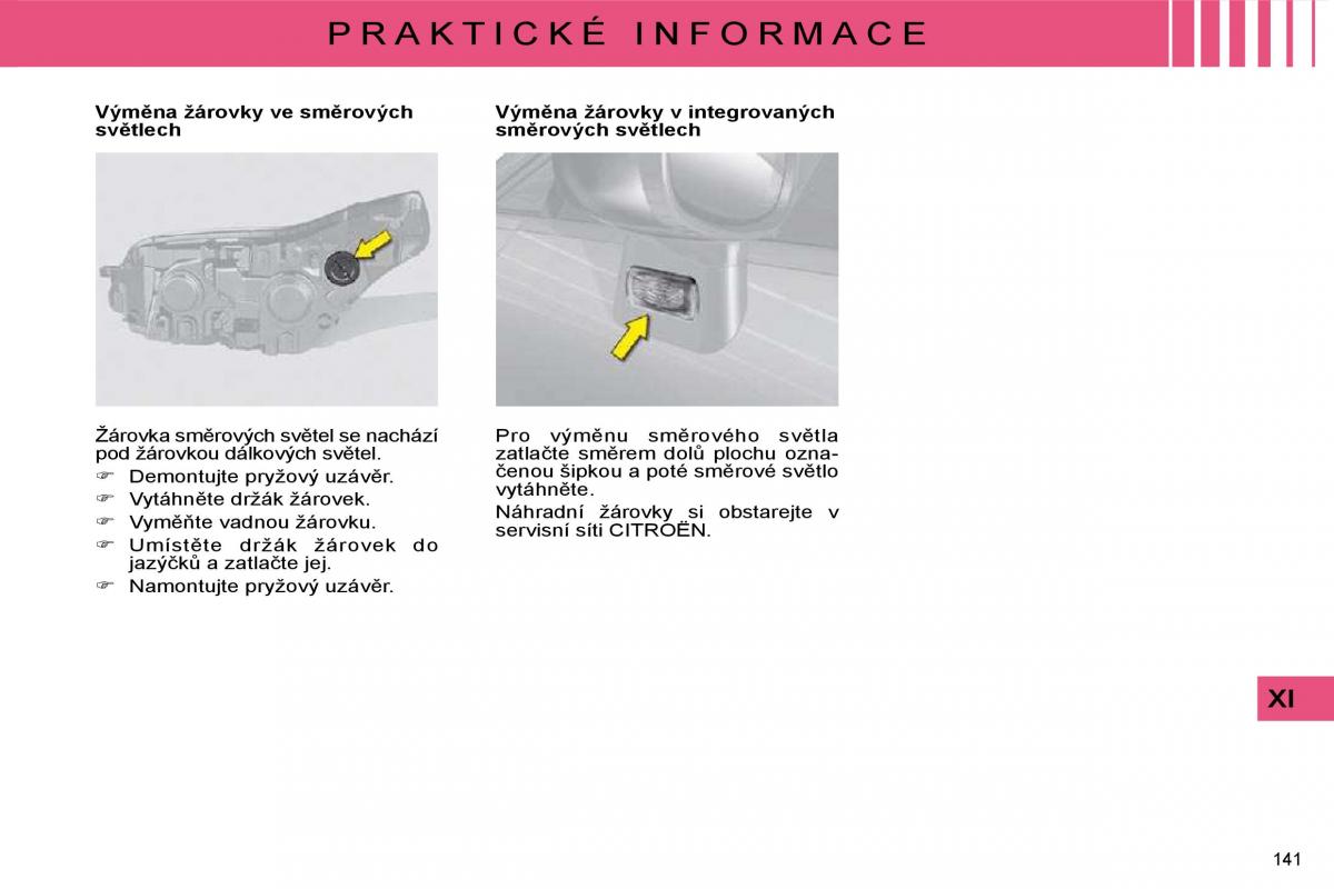 Citroen C4 I 1 owners manual navod k obsludze / page 146