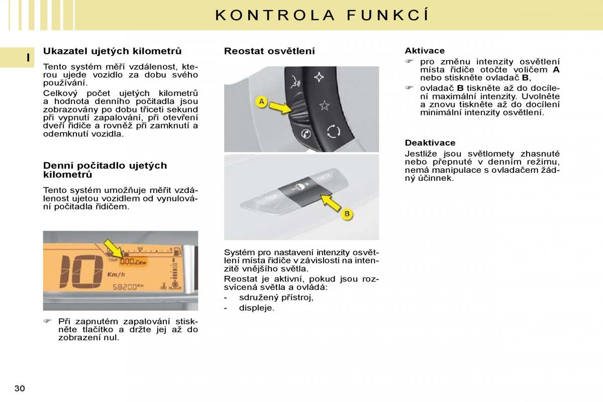 Citroen C4 I 1 owners manual navod k obsludze / page 15