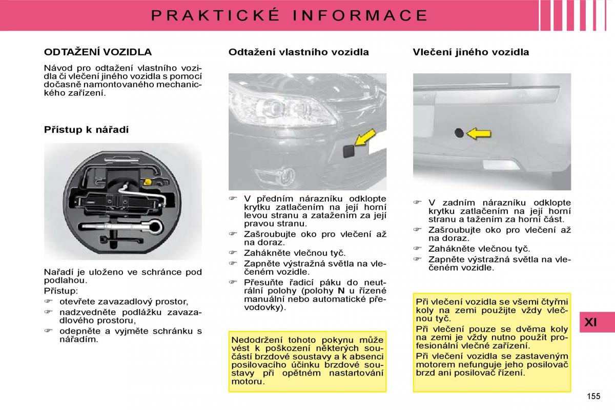 Citroen C4 I 1 owners manual navod k obsludze / page 162