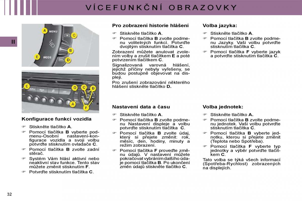 Citroen C4 I 1 owners manual navod k obsludze / page 17