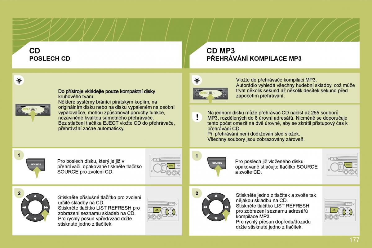 Citroen C4 I 1 owners manual navod k obsludze / page 184