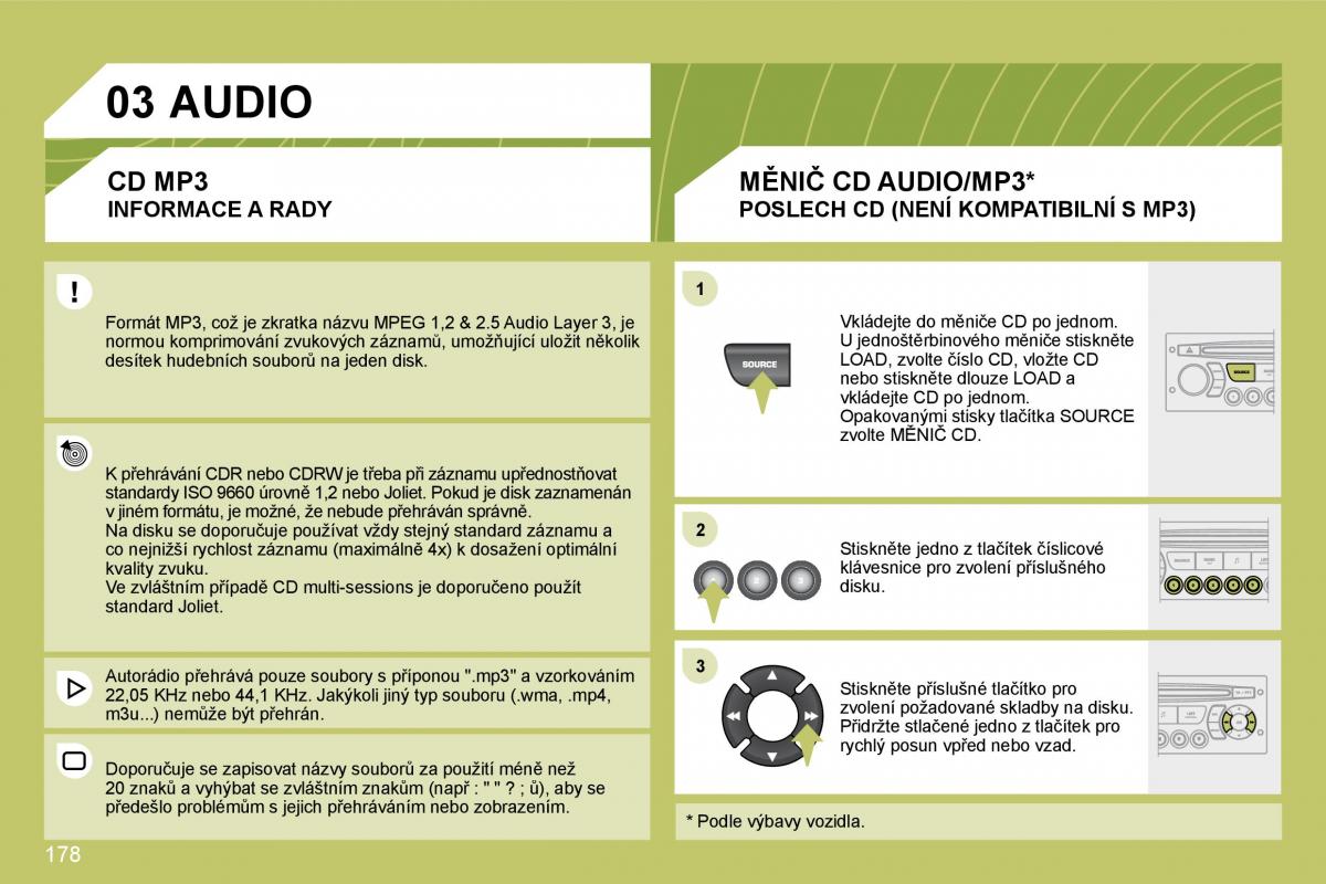 Citroen C4 I 1 owners manual navod k obsludze / page 185