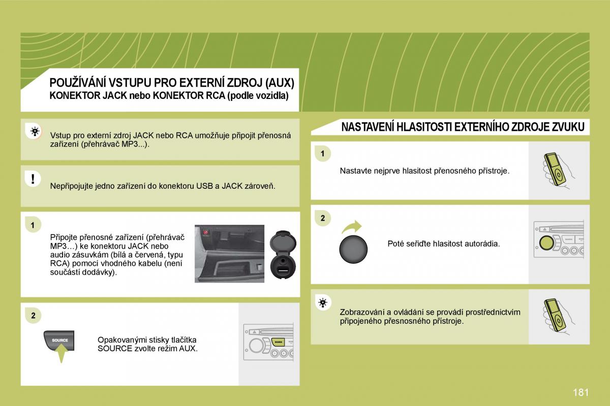 Citroen C4 I 1 owners manual navod k obsludze / page 188