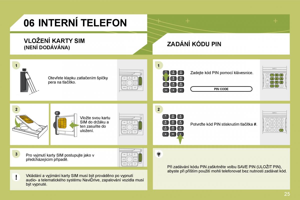 Citroen C4 I 1 owners manual navod k obsludze / page 221