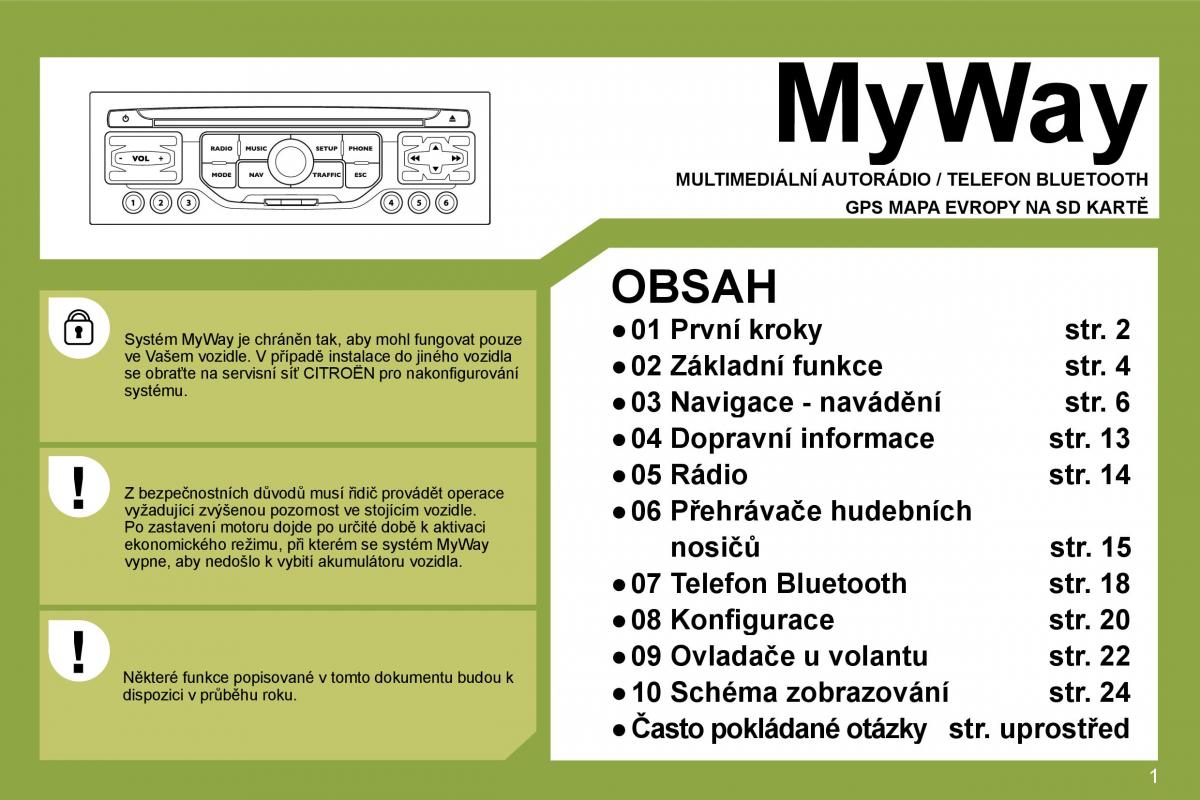 Citroen C4 I 1 owners manual navod k obsludze / page 240