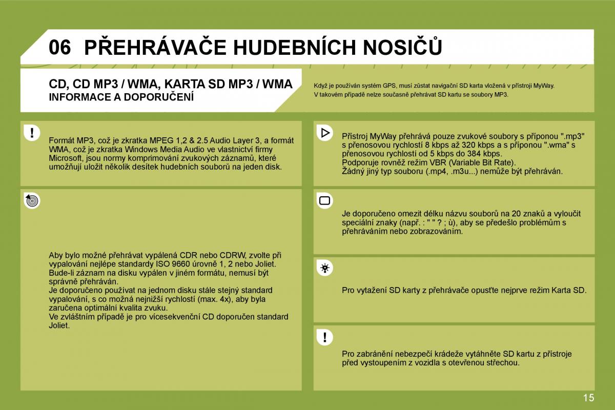 Citroen C4 I 1 owners manual navod k obsludze / page 254