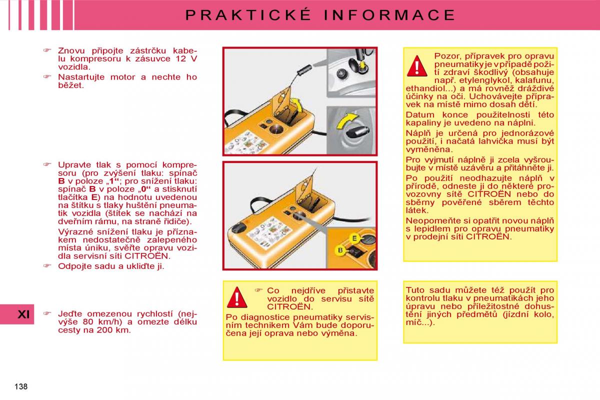 Citroen C4 I 1 owners manual navod k obsludze / page 277