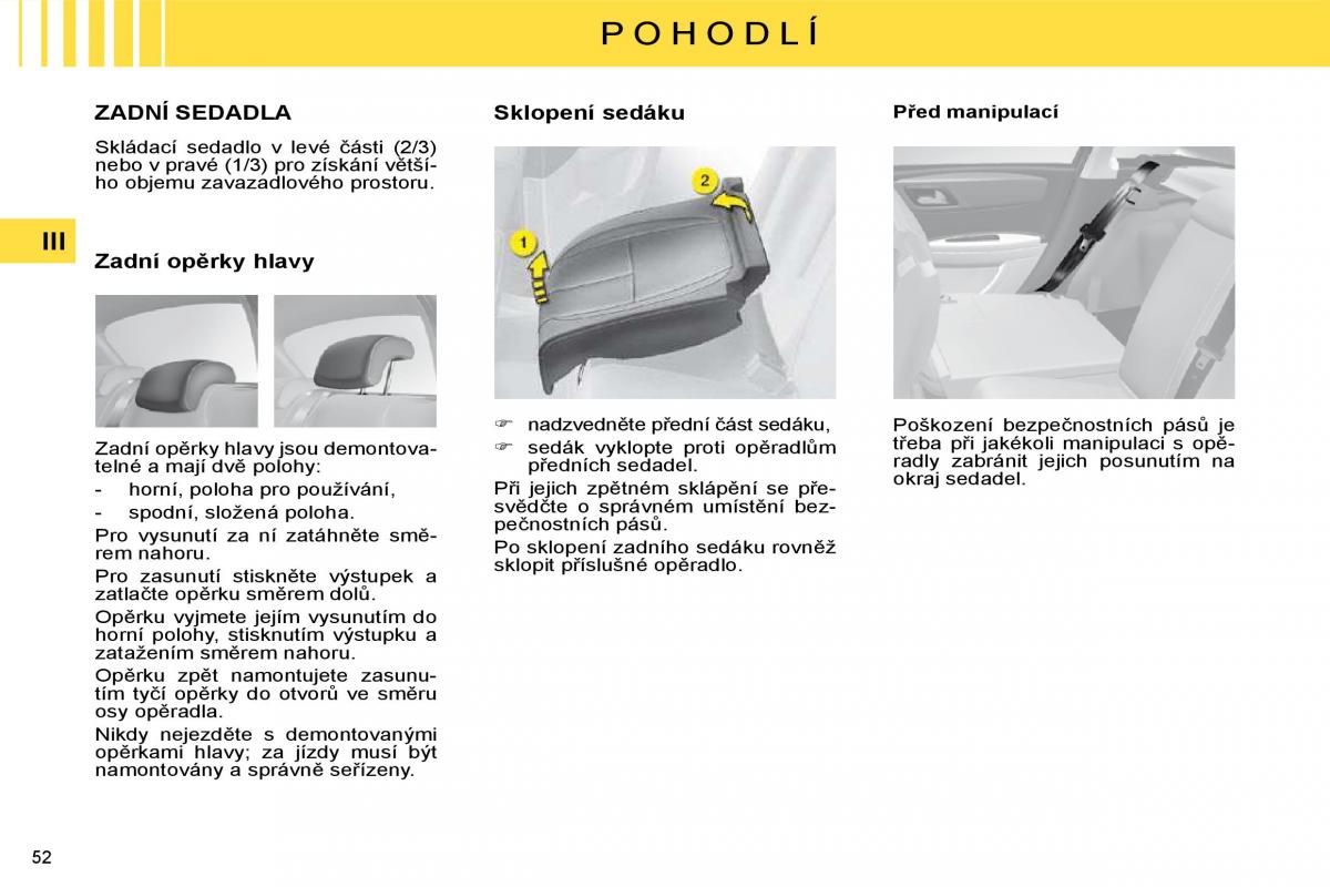 Citroen C4 I 1 owners manual navod k obsludze / page 39