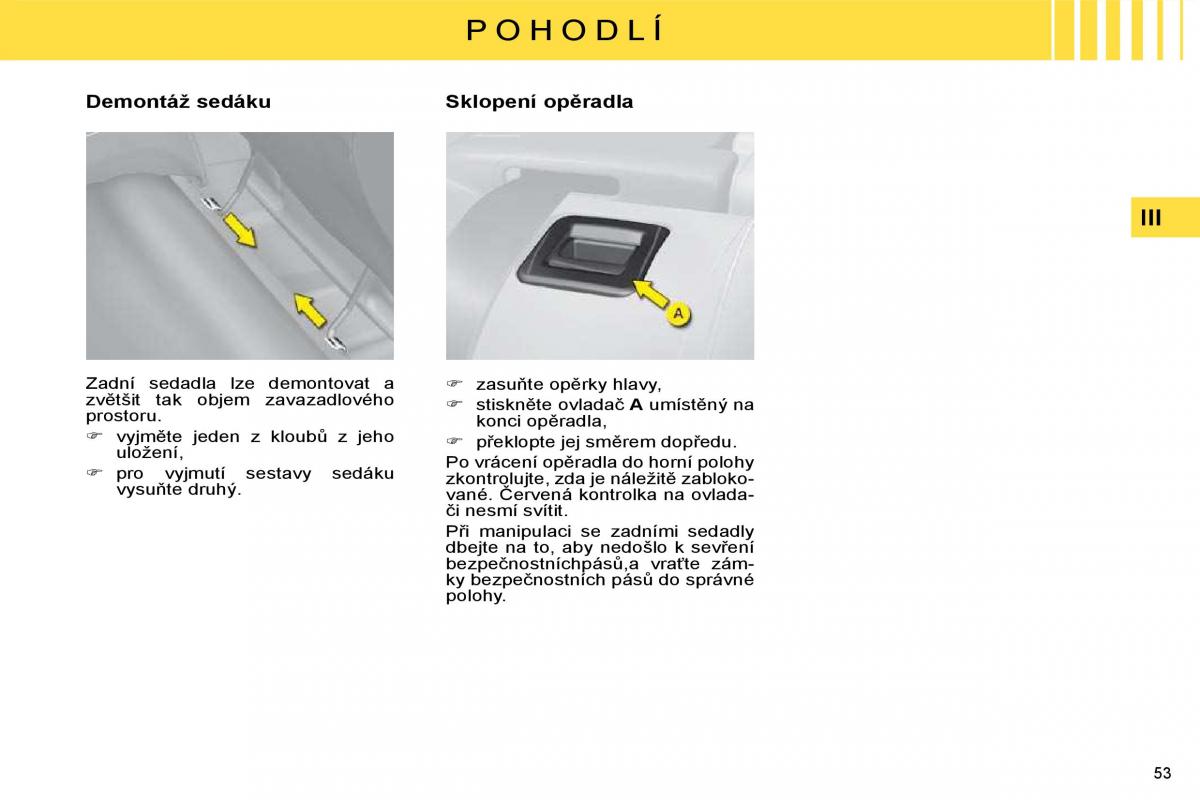 Citroen C4 I 1 owners manual navod k obsludze / page 40