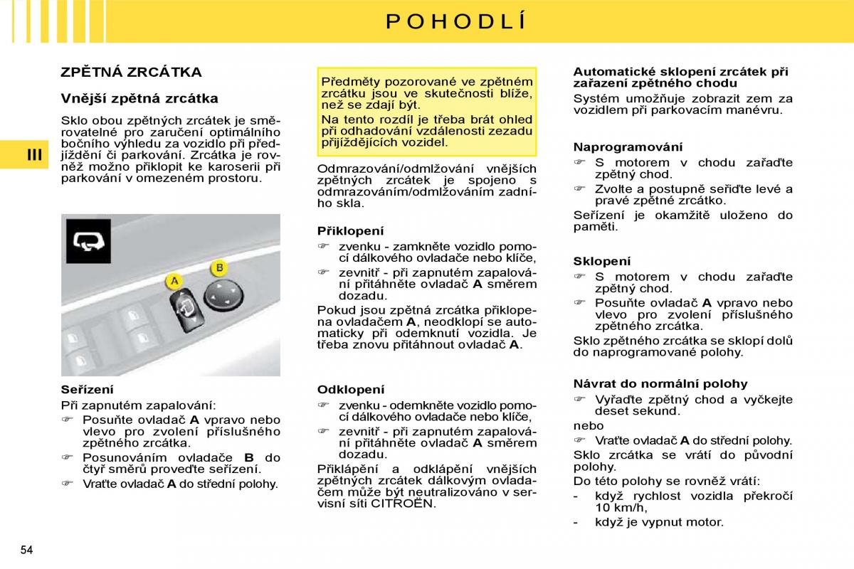 Citroen C4 I 1 owners manual navod k obsludze / page 41