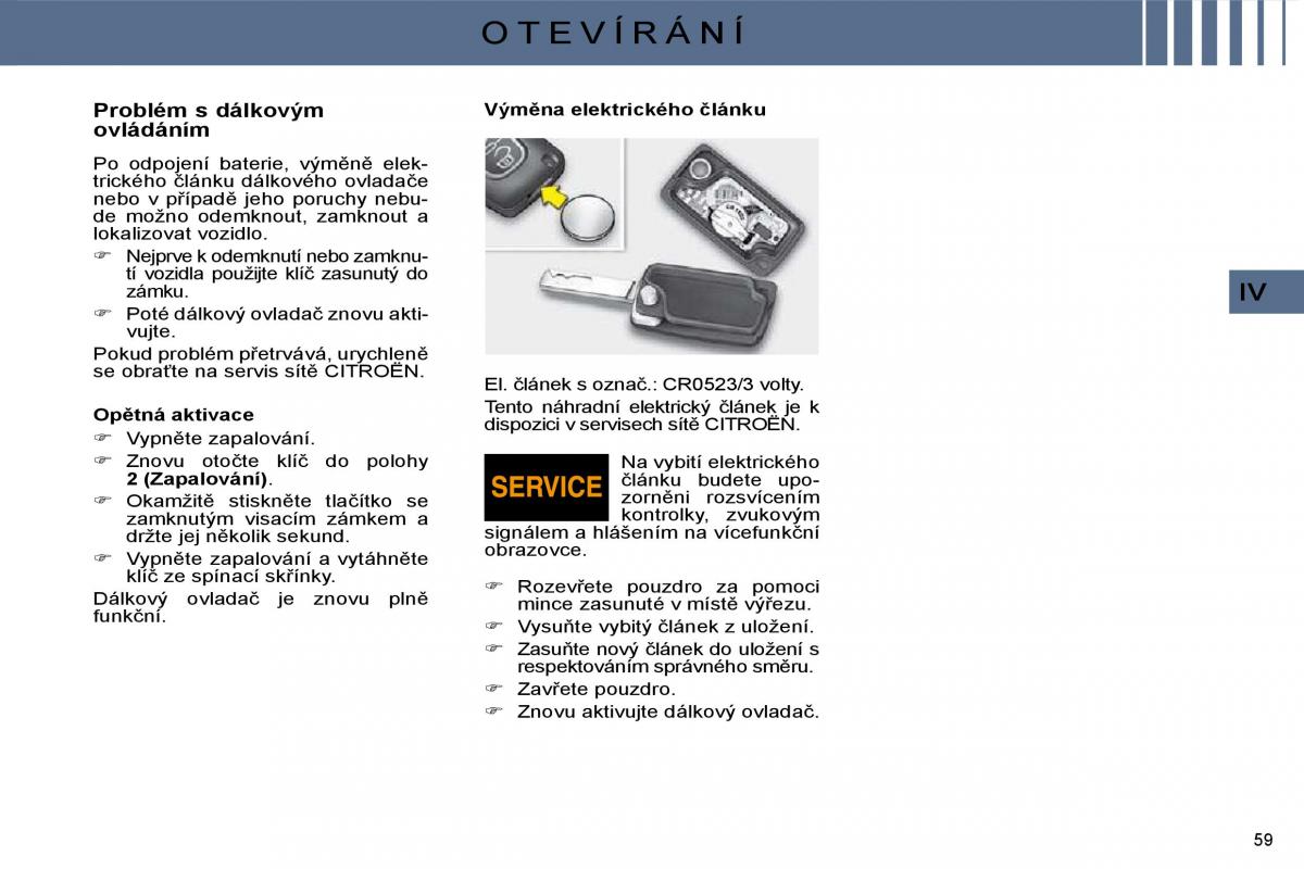 Citroen C4 I 1 owners manual navod k obsludze / page 46