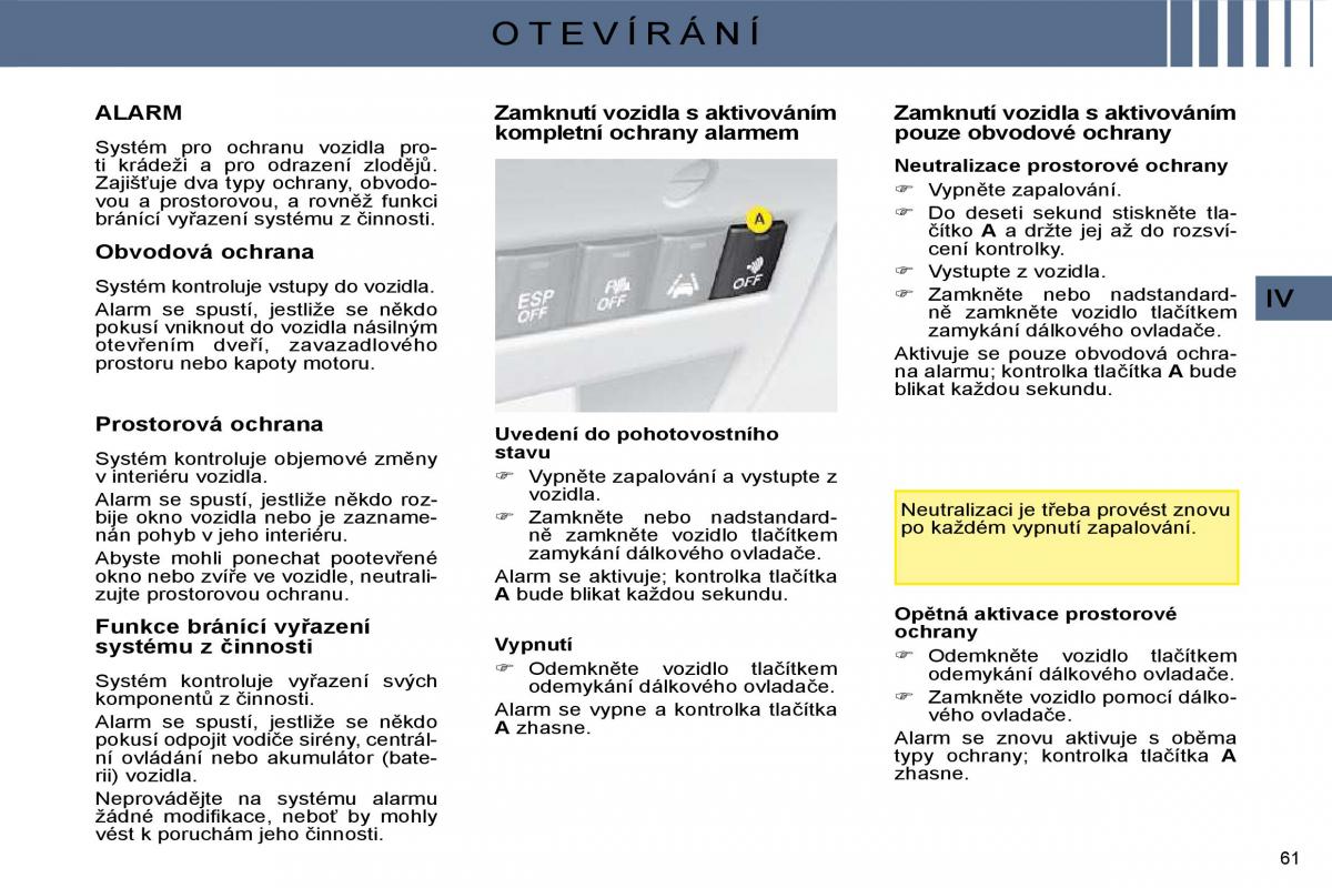 Citroen C4 I 1 owners manual navod k obsludze / page 51