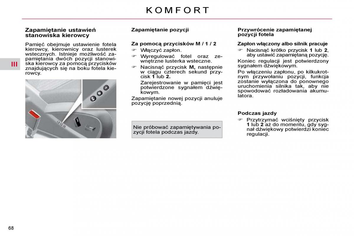 Citroen C4 Picasso I 1 instrukcja obslugi / page 68