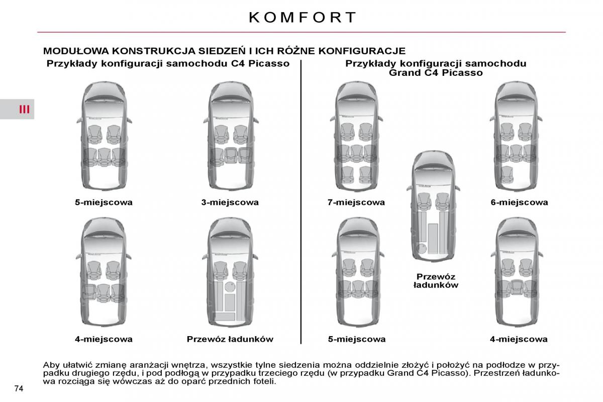 Citroen C4 Picasso I 1 instrukcja obslugi / page 75