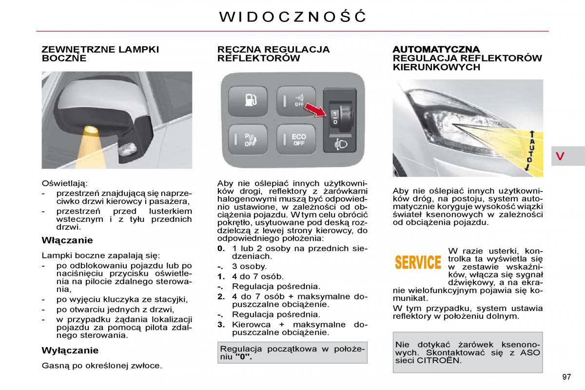 Citroen C4 Picasso I 1 instrukcja obslugi / page 103