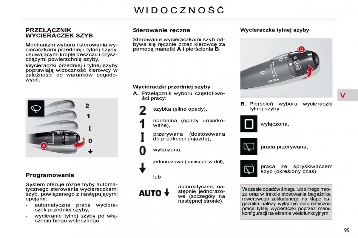 Citroen C4 Picasso I 1 instrukcja obslugi / page 108