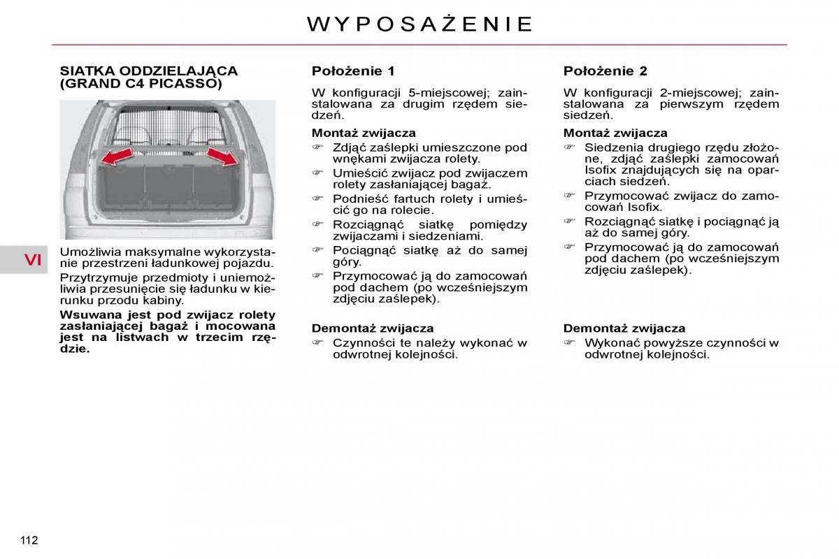 Citroen C4 Picasso I 1 instrukcja obslugi / page 129