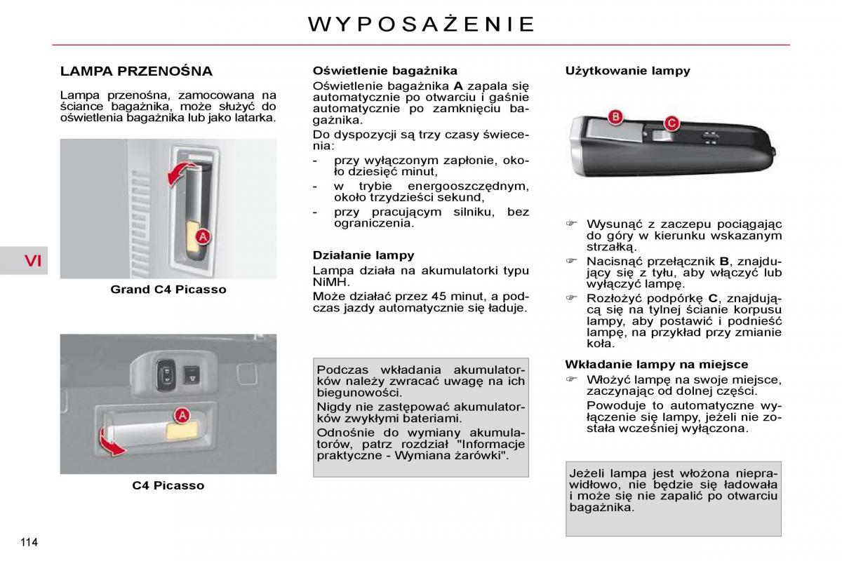 Citroen C4 Picasso I 1 instrukcja obslugi / page 131