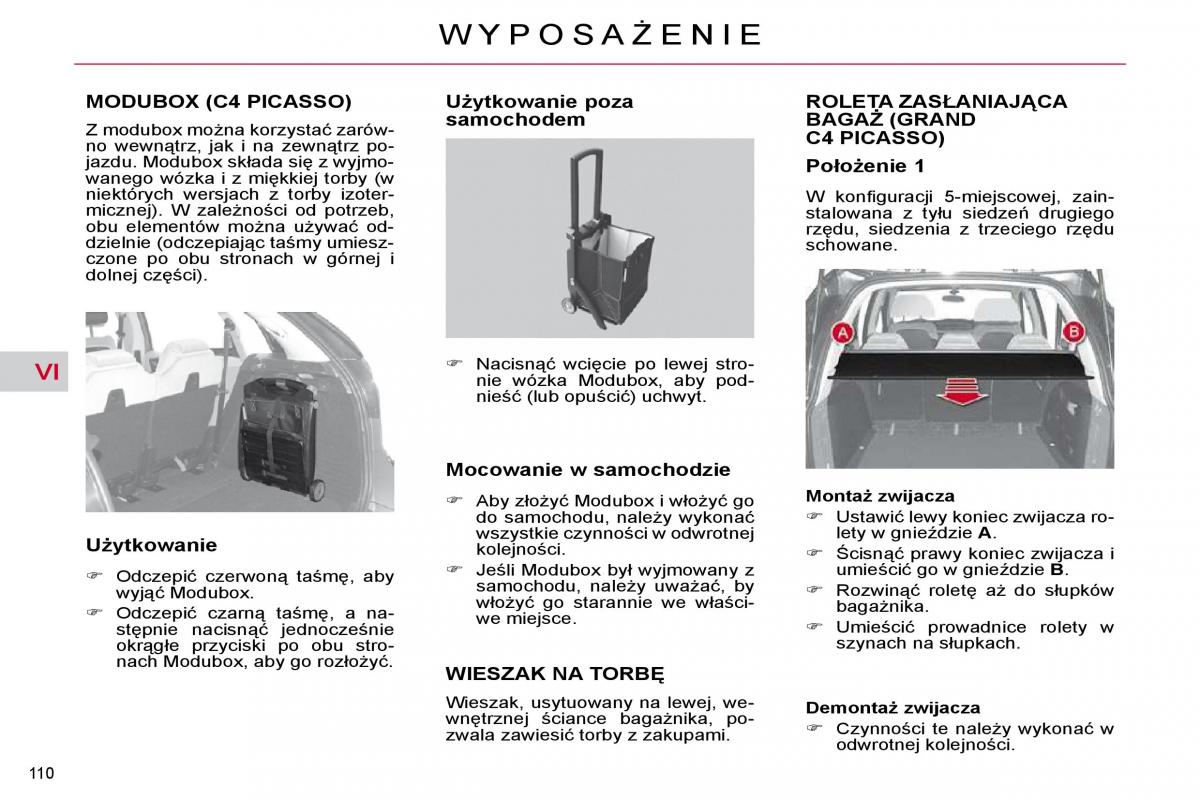 Citroen C4 Picasso I 1 instrukcja obslugi / page 133