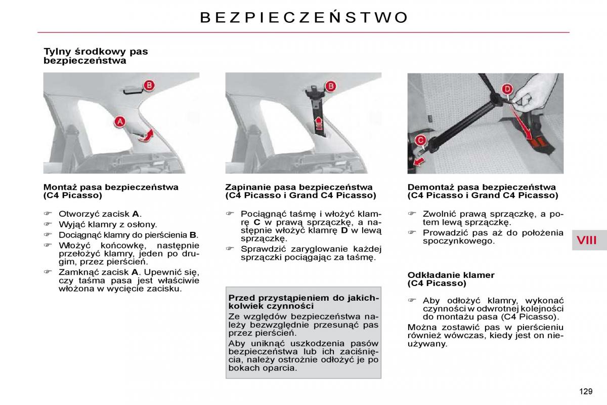 Citroen C4 Picasso I 1 instrukcja obslugi / page 154