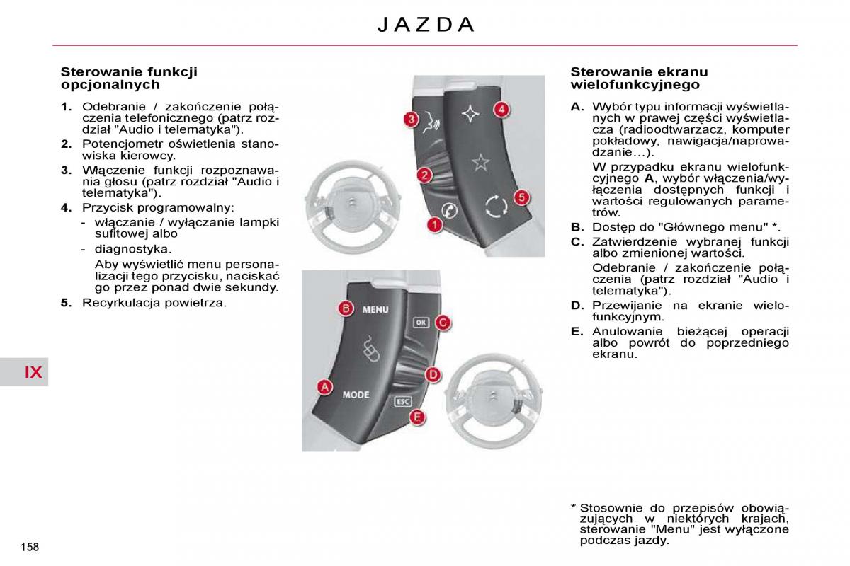 Citroen C4 Picasso I 1 instrukcja obslugi / page 184