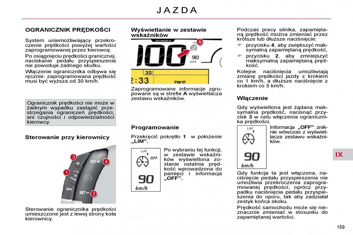 Citroen C4 Picasso I 1 instrukcja obslugi / page 185