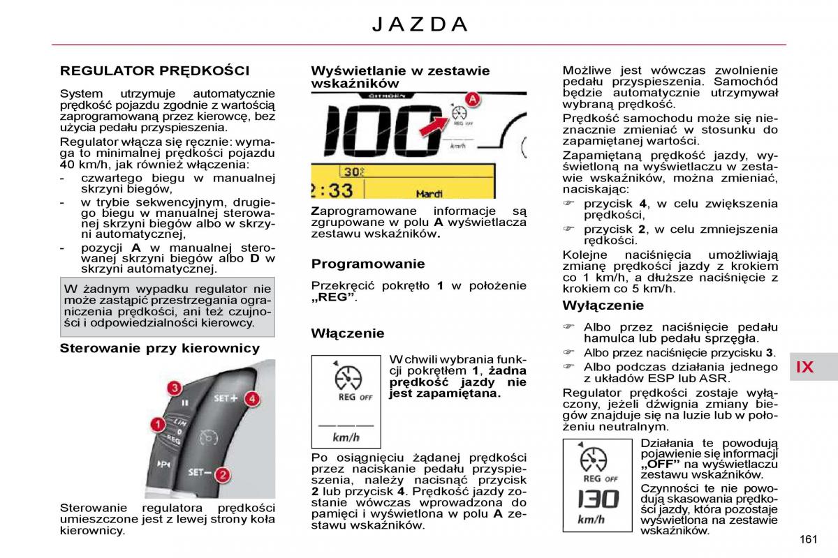 Citroen C4 Picasso I 1 instrukcja obslugi / page 187