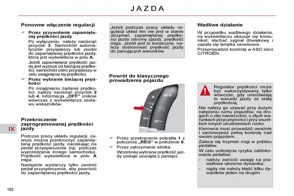 Citroen C4 Picasso I 1 instrukcja obslugi / page 188