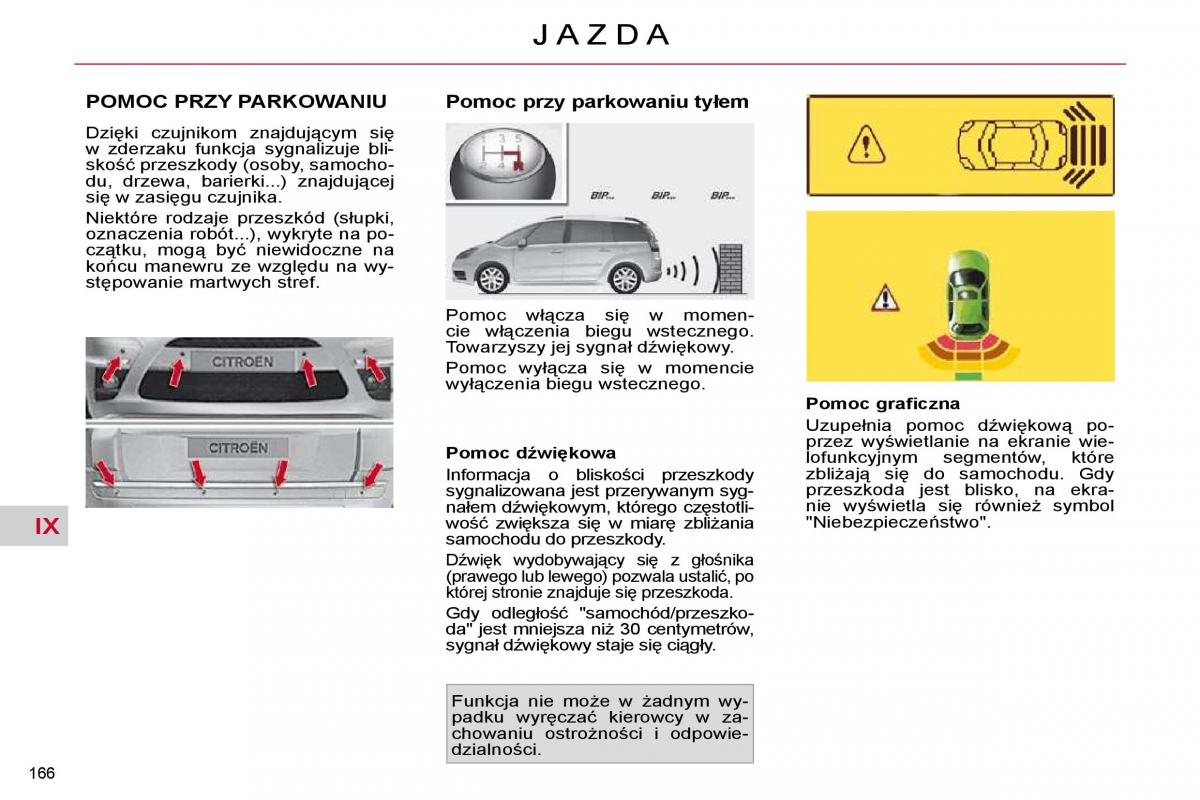 Citroen C4 Picasso I 1 instrukcja obslugi / page 192