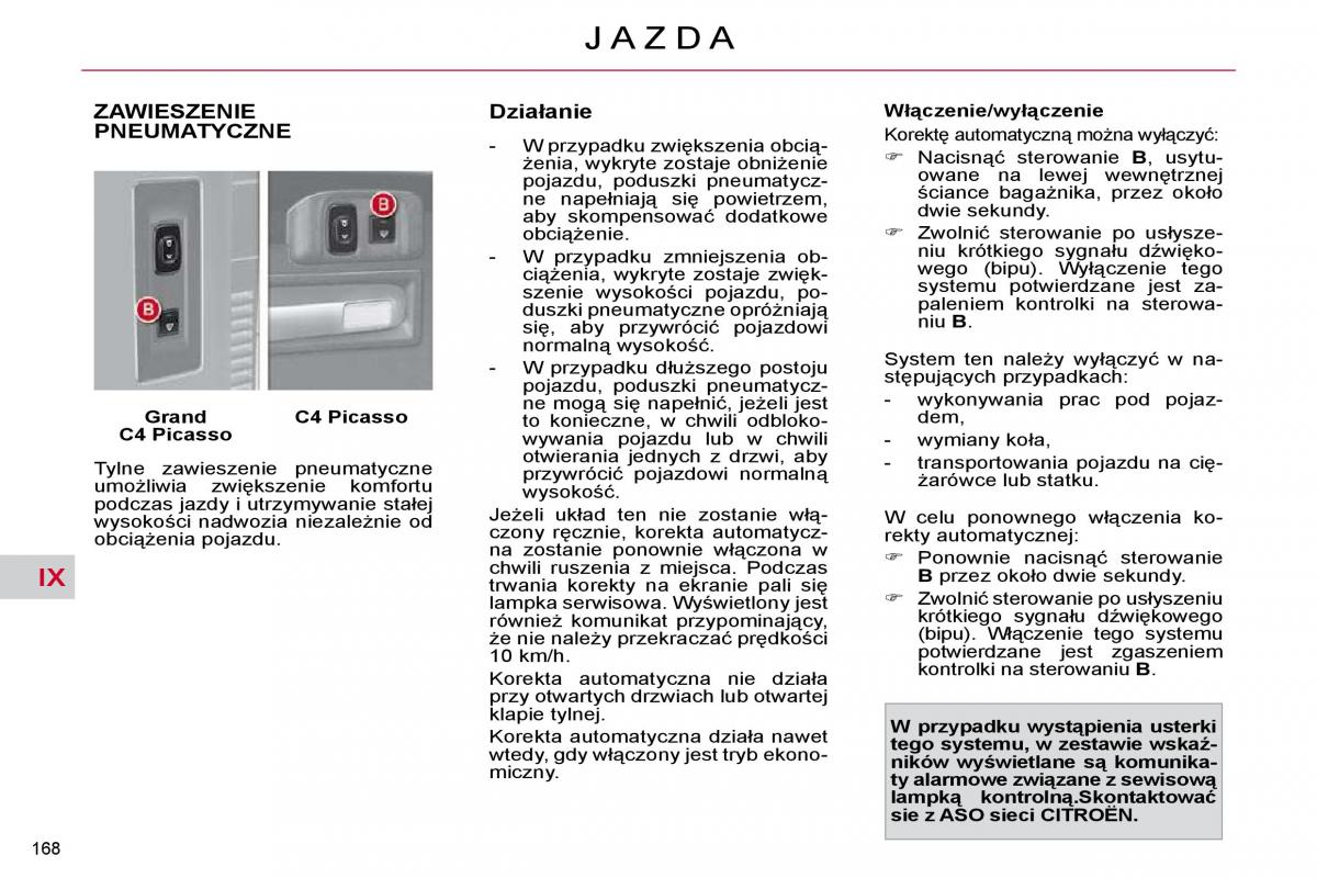 Citroen C4 Picasso I 1 instrukcja obslugi / page 194