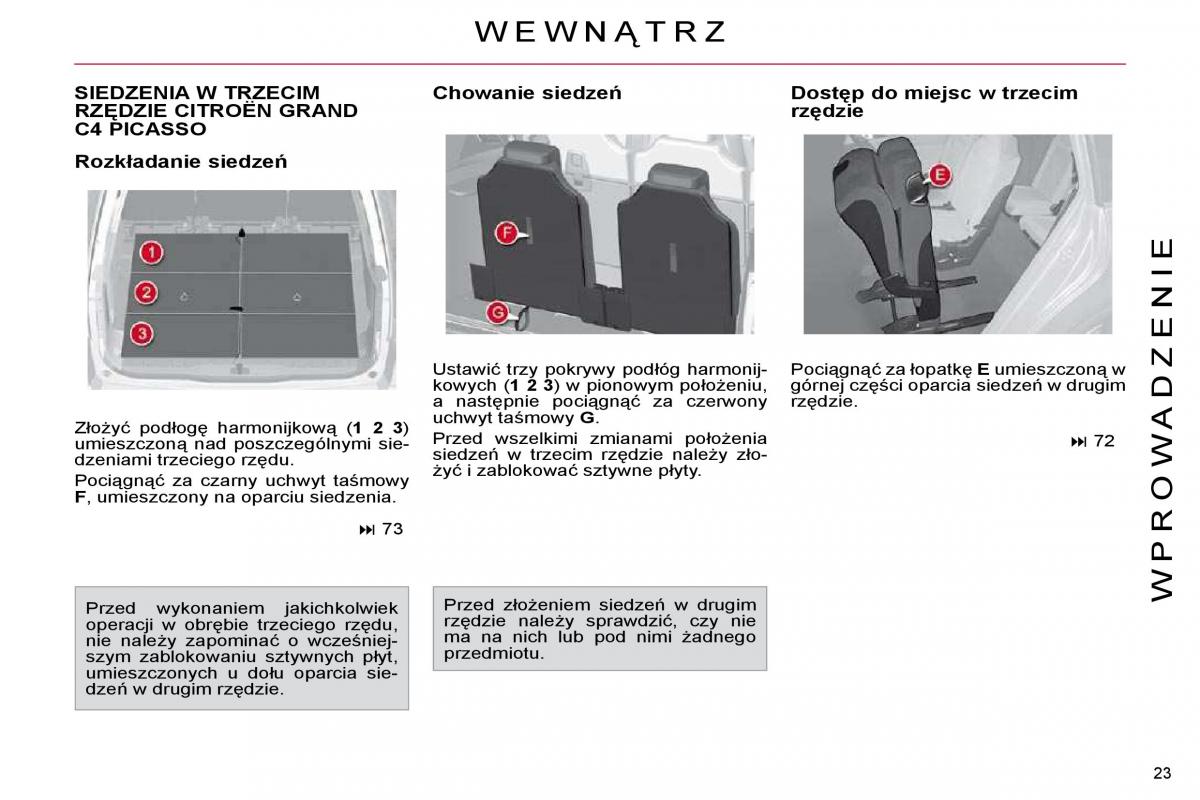 Citroen C4 Picasso I 1 instrukcja obslugi / page 20