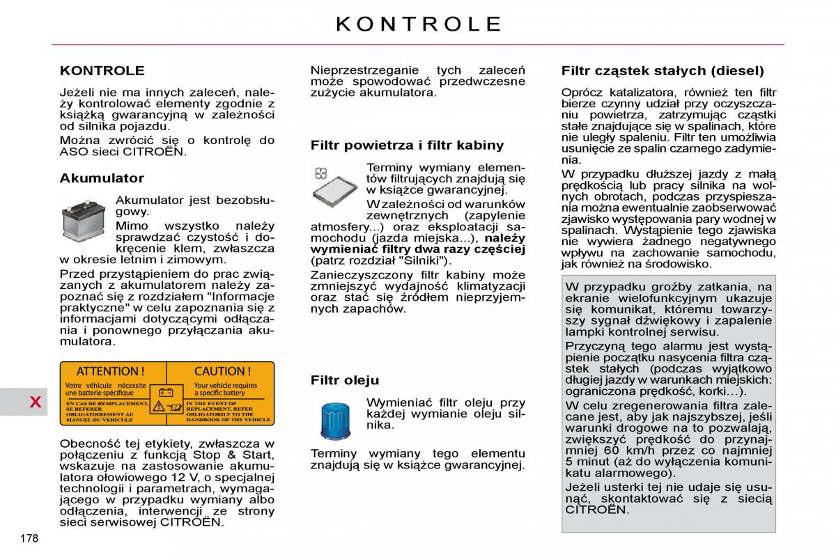 Citroen C4 Picasso I 1 instrukcja obslugi / page 203