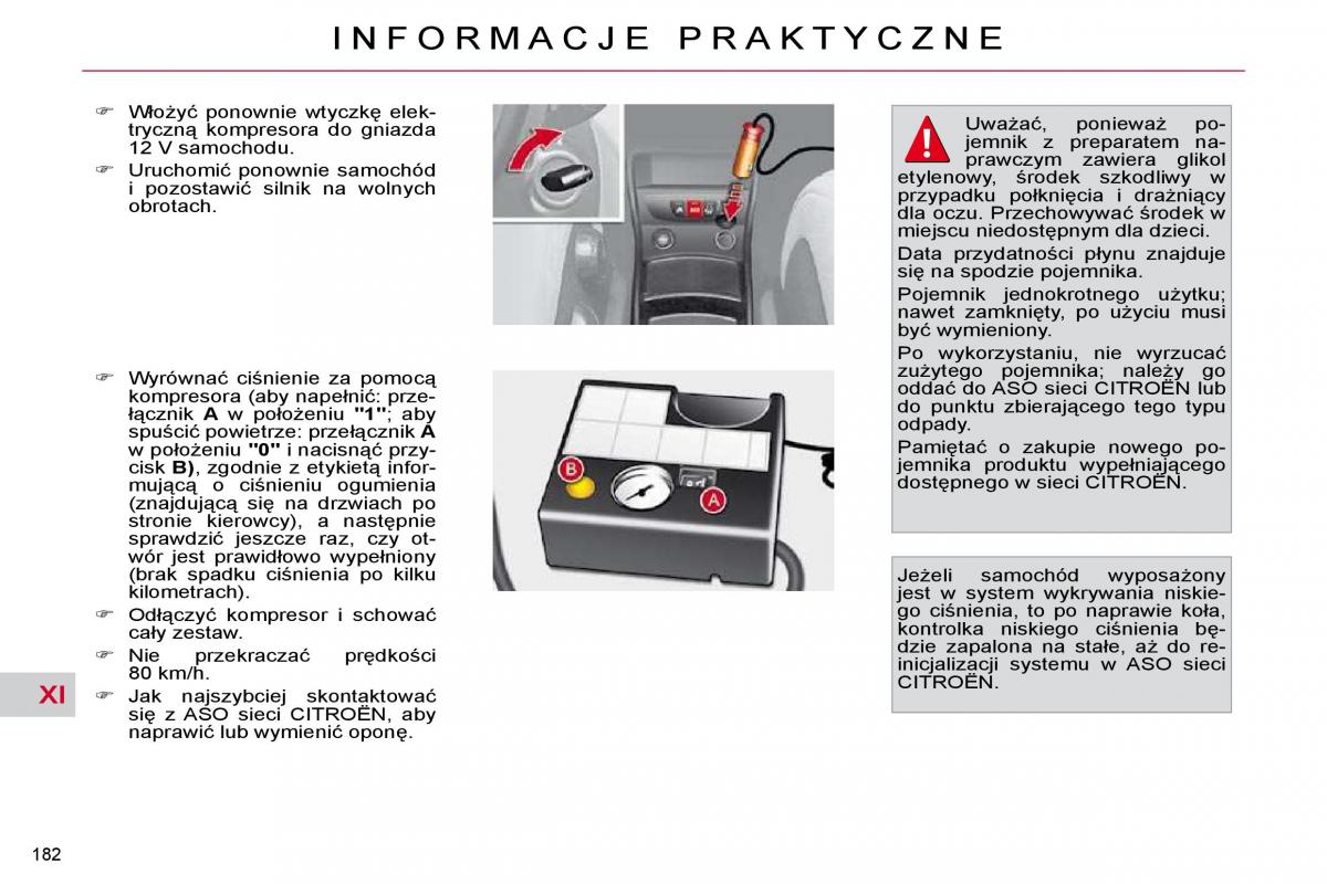 Citroen C4 Picasso I 1 instrukcja obslugi / page 207