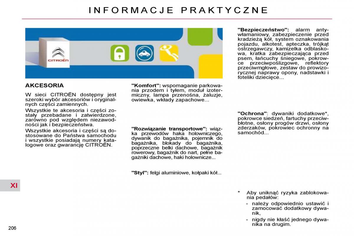 Citroen C4 Picasso I 1 instrukcja obslugi / page 235