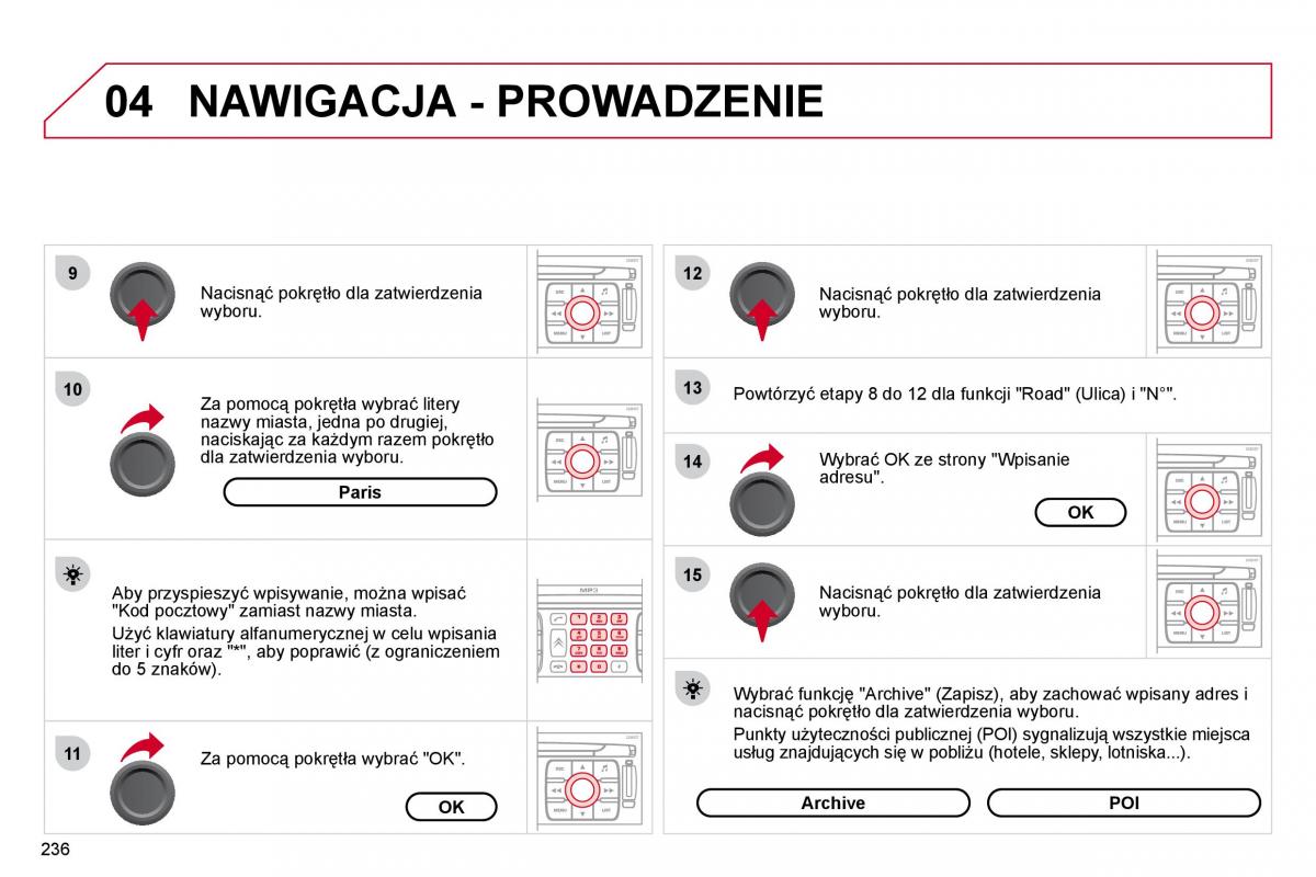 Citroen C4 Picasso I 1 instrukcja obslugi / page 262