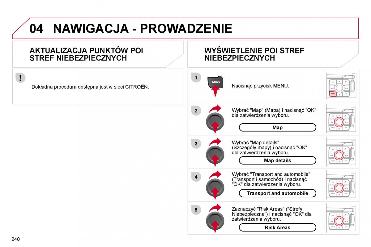 Citroen C4 Picasso I 1 instrukcja obslugi / page 266