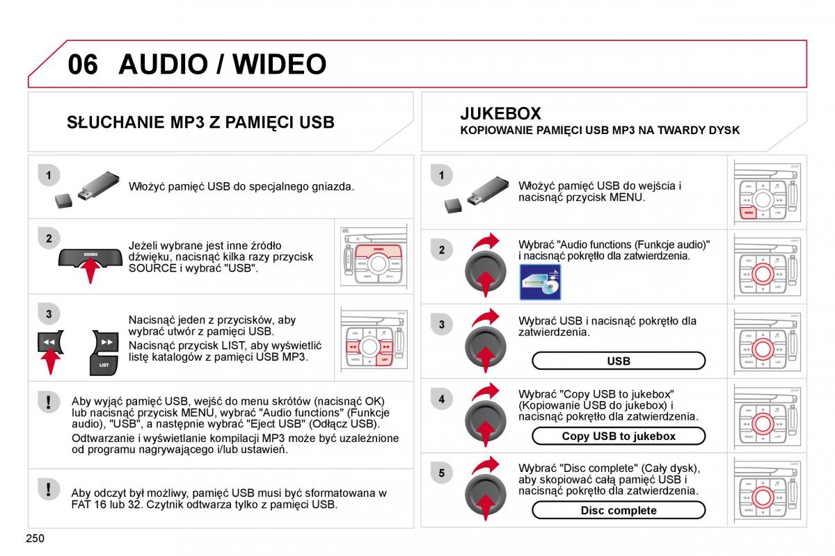 Citroen C4 Picasso I 1 instrukcja obslugi / page 276