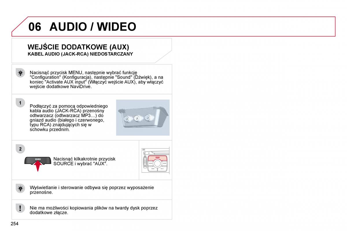 Citroen C4 Picasso I 1 instrukcja obslugi / page 280